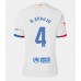 Maillot de foot Barcelona Ronald Araujo #4 Extérieur vêtements Femmes 2023-24 Manches Courtes